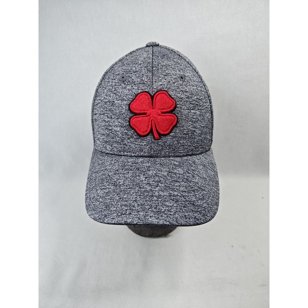 Black Clover UNLV Gray Red Hat Cap Adult L/XL Embroidered Patch Las Vegas NCAA
